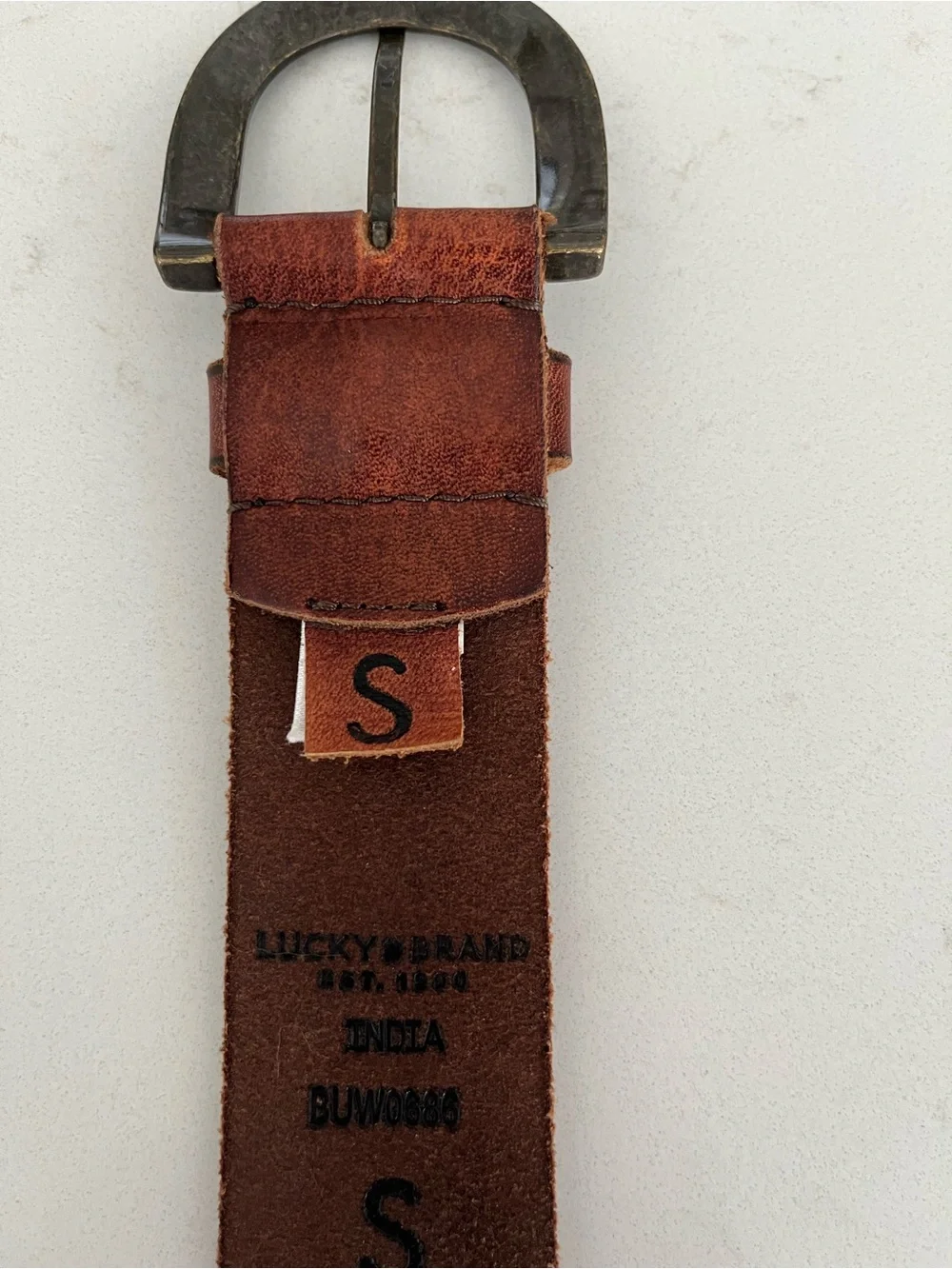 Lucky Brand women’s leather belt